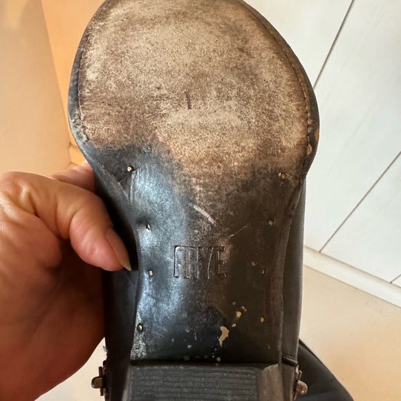 Black Frye Double zip booties - Picture 3 of 11